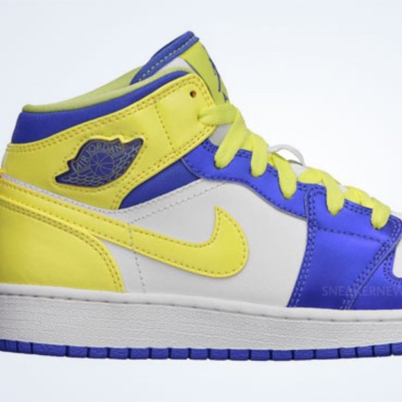 Air Jordan 1 GS Violet Force – Electric - Picture 1 of 3